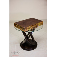 PRIMO "Zebra & Ostrich" Luxury Backgammon Board Set "Master" Mod. - (22 1/4", Zebra Wood, Genuine Ostrich Leather)