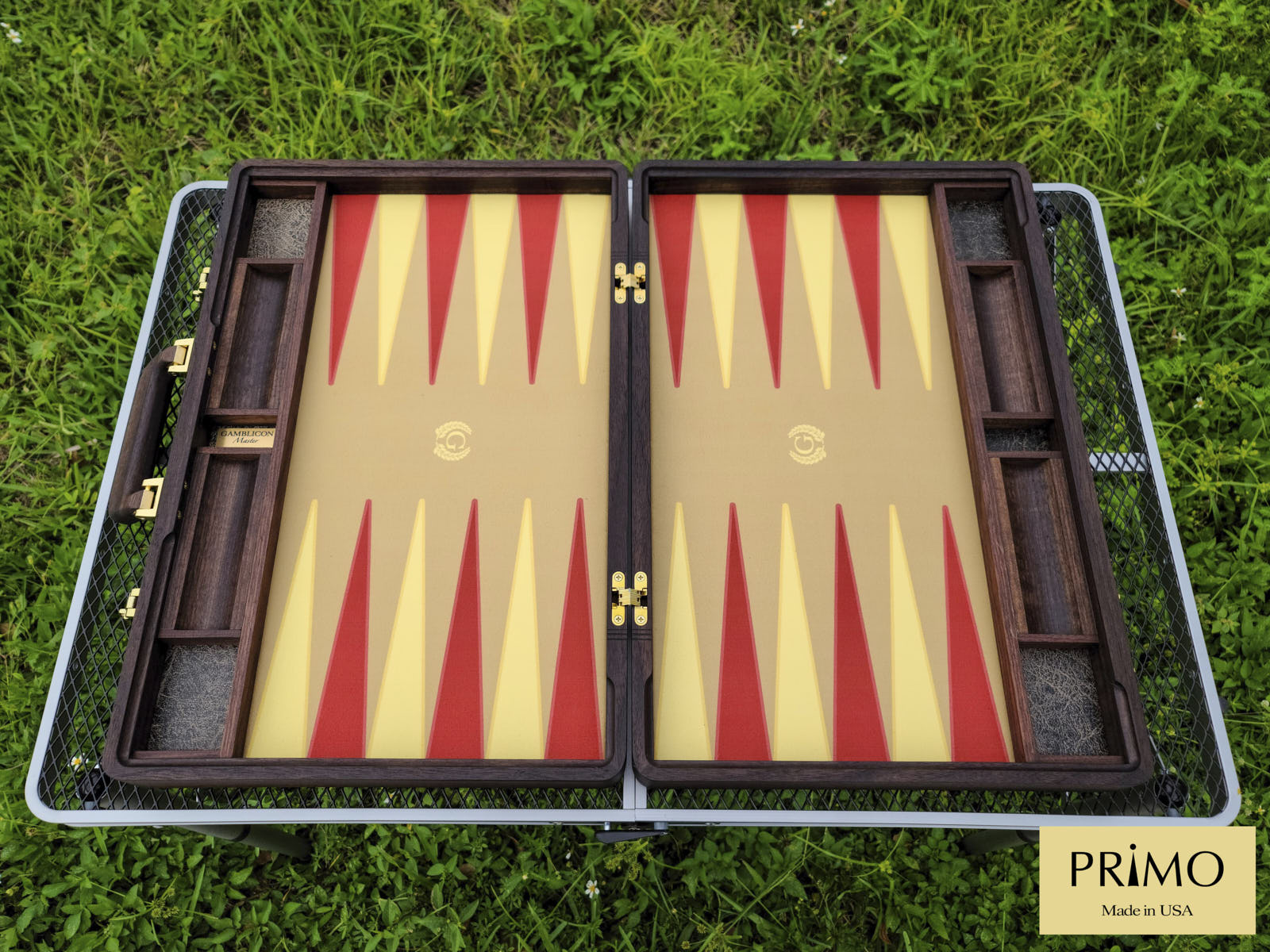 "Dark Vintage" Luxury Backgammon Board