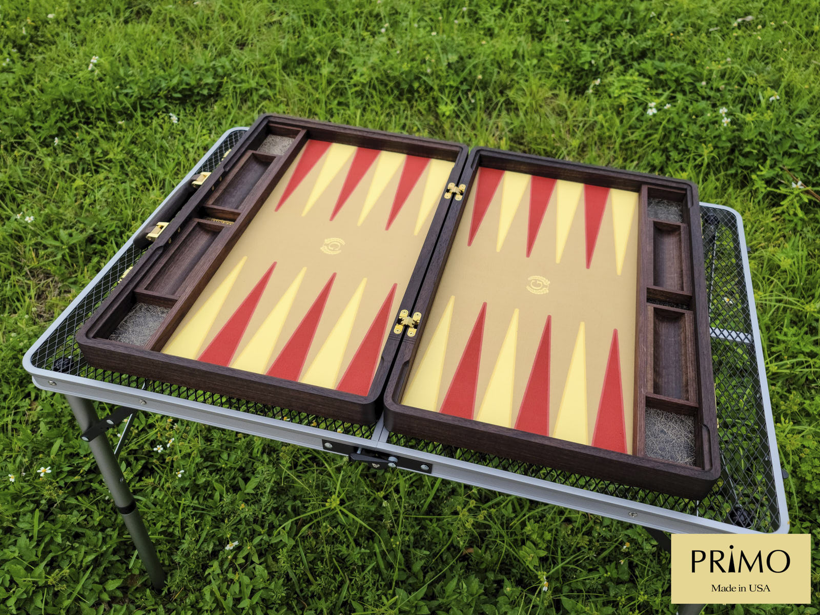 "Dark Vintage" Luxury Backgammon Board