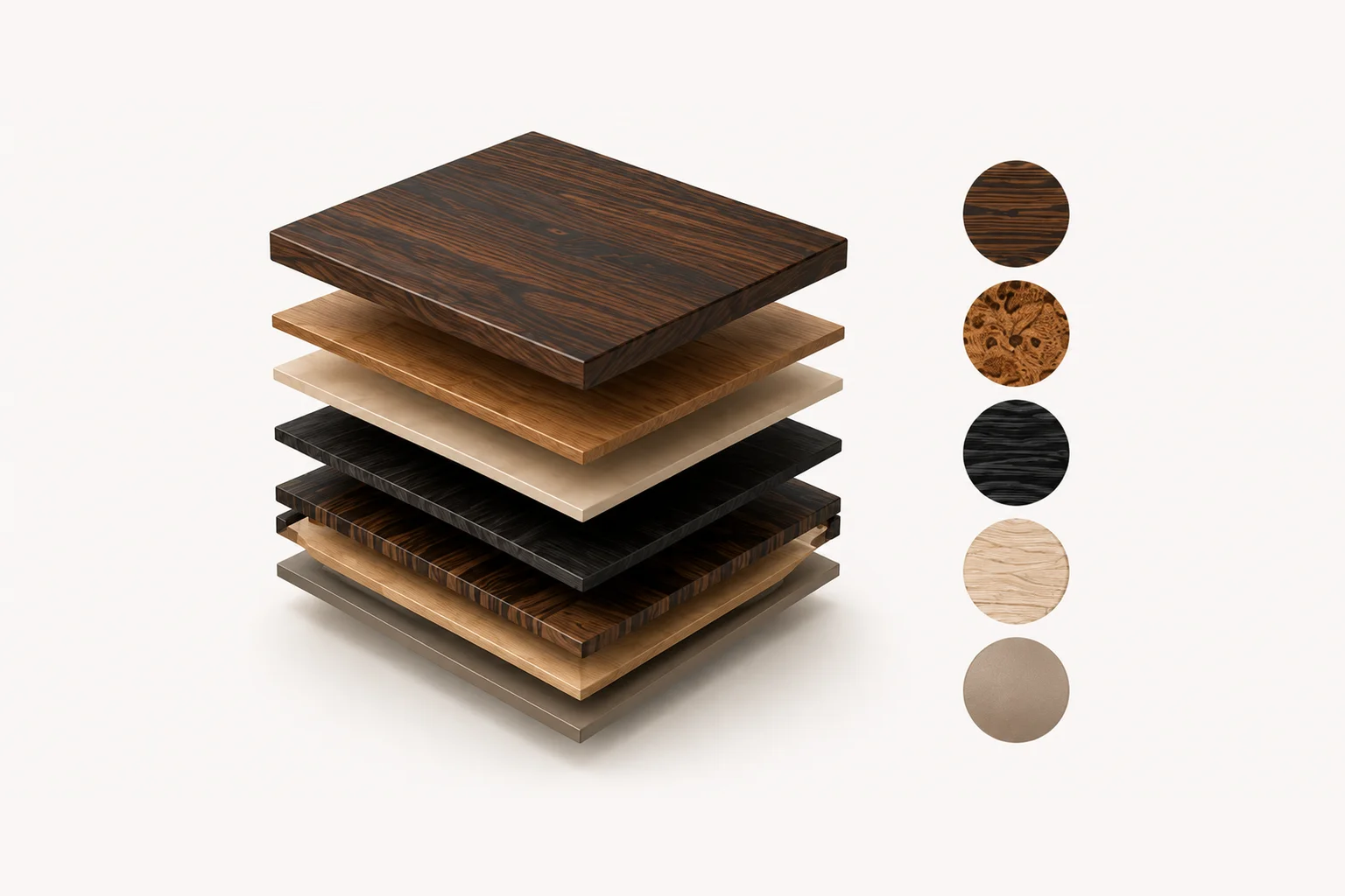 Premium board material selection